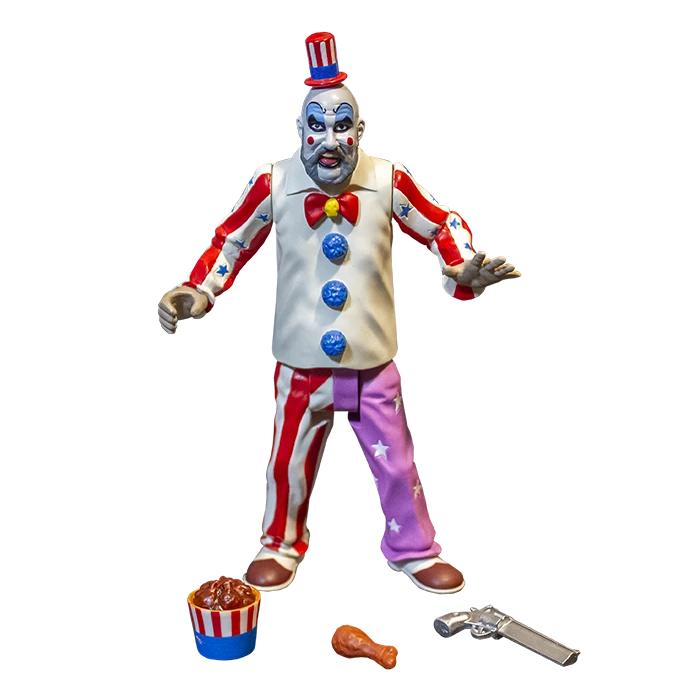 Trick Or Treat HOUSE OF 1000 CORPSES - PISTOL WHIPPIN' CAPTAIN SPAULDING 5.75" ACTION FIGURE FIGURES 1 Trick Or Treat HOUSE OF 1000 CORPSES - PISTOL WHIPPIN' CAPTAIN SPAULDING 5.75" ACTION FIGURE FIGURES