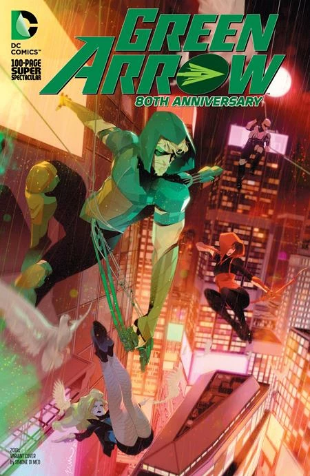 DC COMICS GREEN ARROW 80TH ANNIVERSARY 100-PAGE SUPER SPECTACULAR #1 CVR I SIMONE DI MEO 2010S VAR 1 DC COMICS GREEN ARROW 80TH ANNIVERSARY 100-PAGE SUPER SPECTACULAR #1 CVR I SIMONE DI MEO 2010S VAR