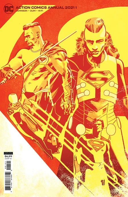 DC COMICS ACTION COMICS 2021 ANNUAL #1 CVR B VALENTINE DE LANDRO CARD STOCK VAR 1 DC COMICS ACTION COMICS 2021 ANNUAL #1 CVR B VALENTINE DE LANDRO CARD STOCK VAR