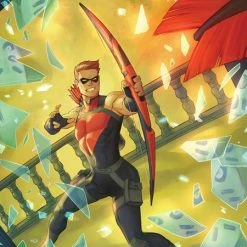 DC COMICS YOUNG JUSTICE TARGETS #1 CVR B HETRICK CARD STOCK VAR