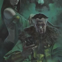 MARVEL PRH COMICS GOTHAM CITY VILLAINS ANNIVERSARY GIANT #1 (ONE SHOT) CVR E RICCARDO FEDERICI RA'S AND TALIA CARD STOCK VAR