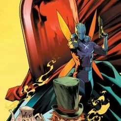 DC COMICS GOTHAM CITY VILLAINS ANNIVERSARY GIANT #1 (ONE SHOT) CVR F DAN MORA HATTER MOTH RED HOOD CARD STOCK VAR (12/1/21)