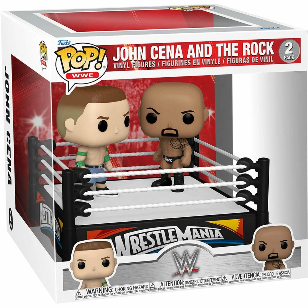 Funko Pop! WWE - Cena Vs The Rock (2012) 1 Funko Pop! WWE - Cena Vs The Rock (2012)