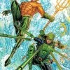 DC COMICS AQUAMAN GREEN ARROW DEEP TARGET #3 (OF 7) CVR B JONBOY MEYERS CARD STOCK VAR