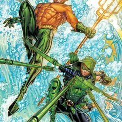 DC COMICS AQUAMAN GREEN ARROW DEEP TARGET #3 (OF 7) CVR B JONBOY MEYERS CARD STOCK VAR