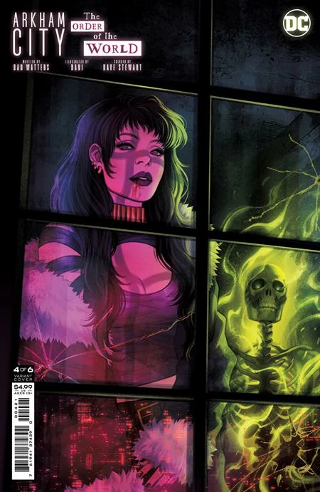 DC COMICS ARKHAM CITY THE ORDER OF THE WORLD #4 (OF 6) CVR B JEN BARTEL CARD STOCK VAR 1 DC COMICS ARKHAM CITY THE ORDER OF THE WORLD #4 (OF 6) CVR B JEN BARTEL CARD STOCK VAR