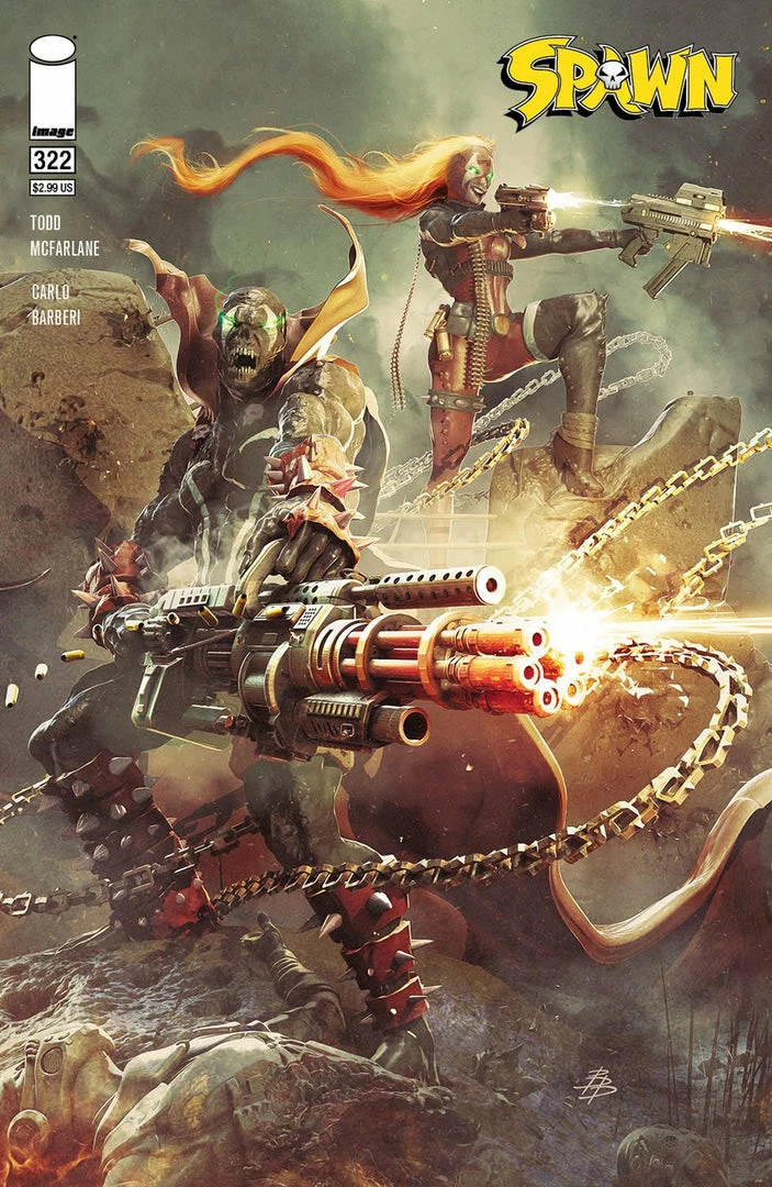 IMAGE COMICS SPAWN #322 CVR A BARENDS 1 IMAGE COMICS SPAWN #322 CVR A BARENDS