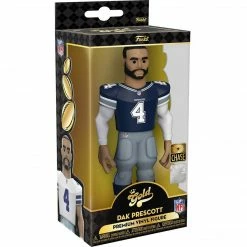 Funko Vinyl Gold - NFL Cowboys - Chase Dak Prescott (Away Uniform) 5" (Est Ship Date TBD)