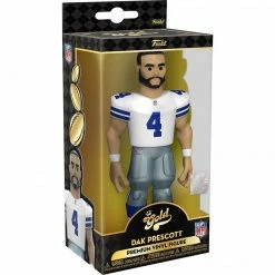 Funko Vinyl Gold - NFL Cowboys - Dak Prescott (Home Uniform) 5" (Est Ship Date TBD)