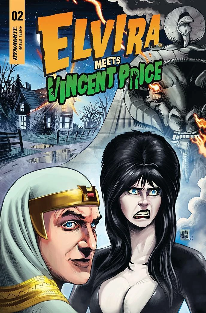DYNAMITE ELVIRA MEETS VINCENT PRICE #2 CVR B SAMU COMICS 1 DYNAMITE ELVIRA MEETS VINCENT PRICE #2 CVR B SAMU COMICS