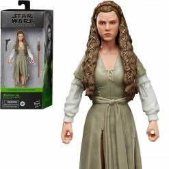 HASBRO TOY GROUP FIGURES Star Wars - The Black Series Wave 8 - Princess Leia (Ewok Village) (Preorder Item January 2023)