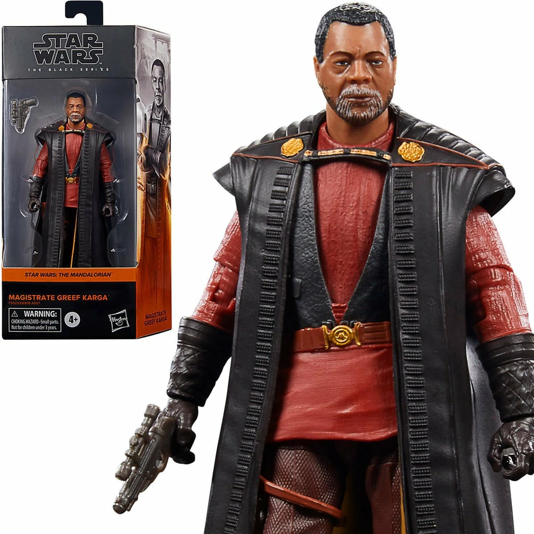 HASBRO TOY GROUP FIGURES Star Wars - The Black Series Wave 9 - Magistrate Greef Karga (Preorder Item Feb/March 2023) 1 HASBRO TOY GROUP FIGURES Star Wars - The Black Series Wave 9 - Magistrate Greef Karga (Preorder Item Feb/March 2023)