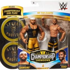 HASBRO FIGURES WWE - CHAMPIONSHIP SHHOWDOWN SERIES 6 - ANGELO DAWKINS VS MONTEZ FORD