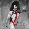 Collector Cave VAMPIRELLA TRIAL OF THE SOUL ONE SHOT DELL’OTTO B&W VIRGIN VARIANT COMICS