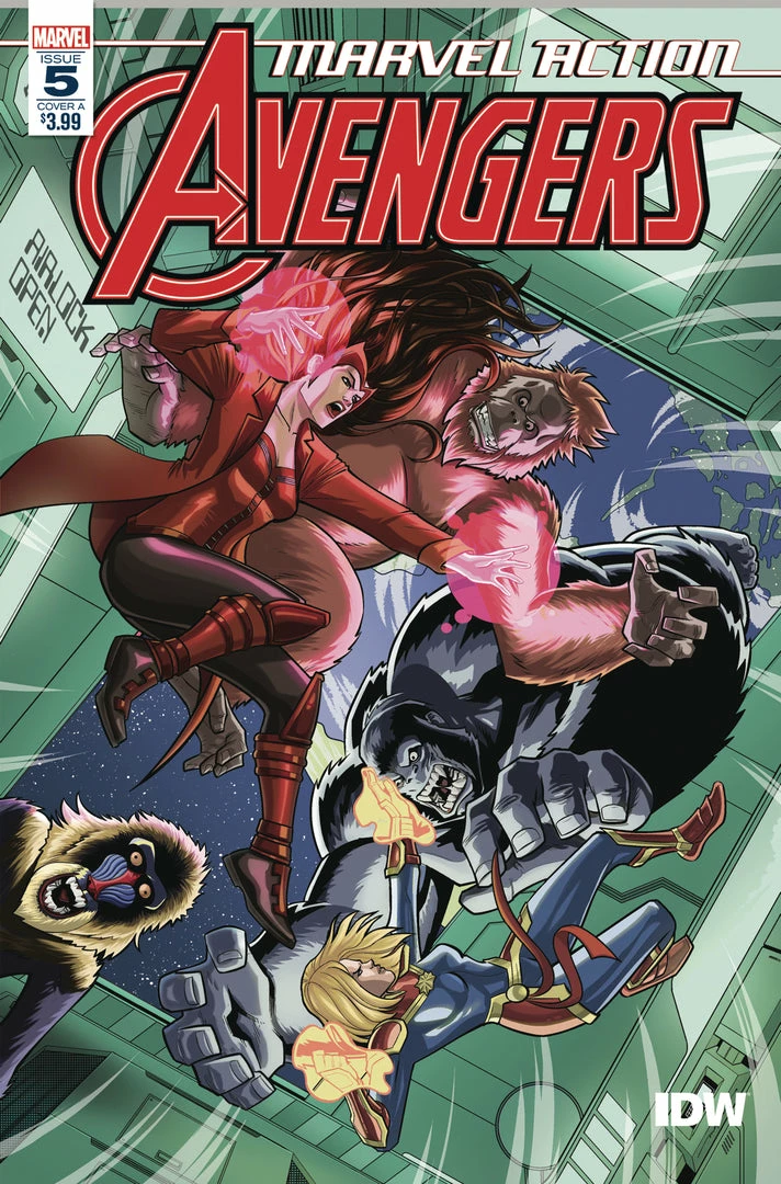 IDW PUBLISHING COMICS MARVEL ACTION AVENGERS (2020) #5 CVR A MAPA 1 IDW PUBLISHING COMICS MARVEL ACTION AVENGERS (2020) #5 CVR A MAPA