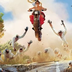 ABLAZE GUNG HO #7 CVR D KUMMANT ESCAPING WHITE PLAGUE (MR)