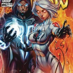 ABSOLUTE COMICS GROUP WHITE WIDOW #6 CVR A GARZA W FOIL LOGO