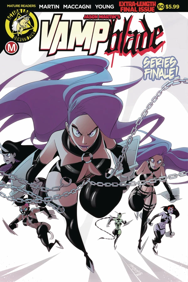 ACTION LAB - DANGER ZONE COMICS VAMPBLADE #50 (OF 50) CVR A MACCAGNI (MR) 1 ACTION LAB - DANGER ZONE COMICS VAMPBLADE #50 (OF 50) CVR A MACCAGNI (MR)