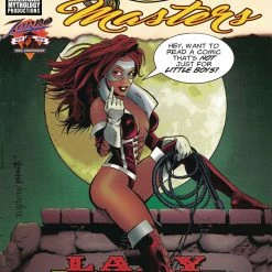 AMERICAN MYTHOLOGY PRODUCTIONS ZORRO MASTERS DON MCGREGOR LADY RAWHIDE 25TH ANN CVR B