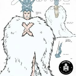 MARVEL COMICS X-FORCE #20 DAUTERMAN EMMA FROST DESIGN VAR GALA