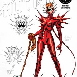 MARVEL COMICS NEW MUTANTS #19 DAUTERMAN RACHEL SUMMERS DESIGN VAR GALA
