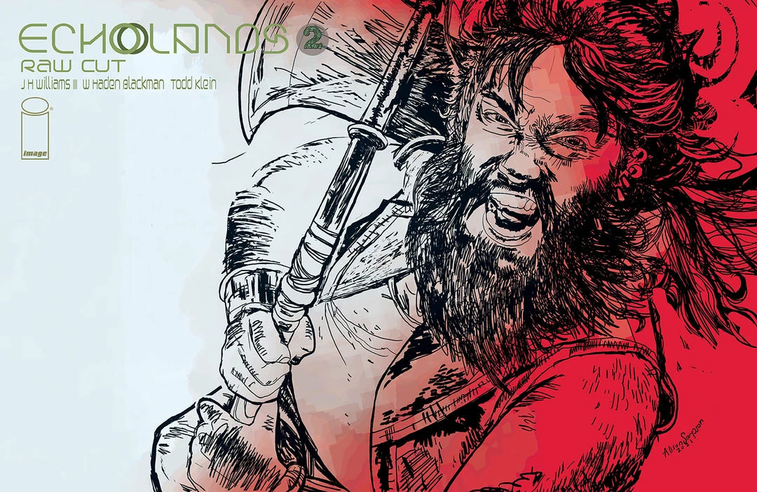 IMAGE COMICS ECHOLANDS RAW CUT ED #2 CVR B SAMPSON (MR) 1 IMAGE COMICS ECHOLANDS RAW CUT ED #2 CVR B SAMPSON (MR)