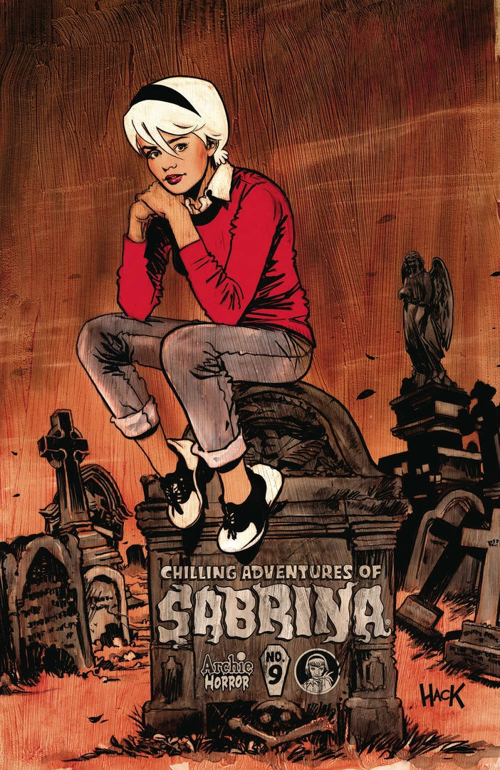 ARCHIE COMIC PUBLICATIONS COMICS CHILLING ADV OF SABRINA #9 CVR B HACK (MR) 1 ARCHIE COMIC PUBLICATIONS COMICS CHILLING ADV OF SABRINA #9 CVR B HACK (MR)