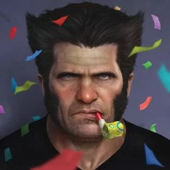 MARVEL COMICS WOLVERINE #1 RAHZZAH PARTY VAR DX