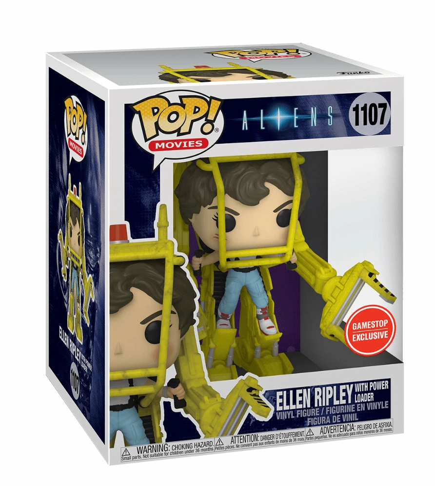 Funko Pop! Aliens - GameStop Exclusive Ellen Ripley With Power Loader