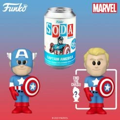 FUNKO VINYL SODA - MARVEL - CAPTAIN AMERICA