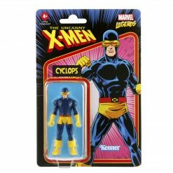 HASBRO MARVEL LEGENDS - RETRO 375 COLLECTION - CYCLOPS (UNPUNCHED CARD) FIGURES