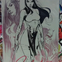 IMAGE COMICS ELEKTRA #1 CVR C J. SCOTT CAMPBELL SIGNED W/COA NEWLY PRICED BOOKS