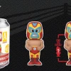 FUNKO VINYL SODA - MARVEL LUCHADORES - IRON MAN
