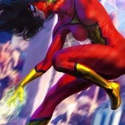 MARVEL COMICS SPIDER-WOMAN #1 ARTGERM VAR
