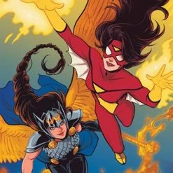 MARVEL COMICS VALKYRIE JANE FOSTER #9 MOK SPIDER-WOMAN VAR