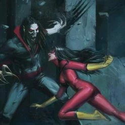 MARVEL COMICS MORBIUS #5 PYEONG JUN PARK SPIDER-WOMAN VAR