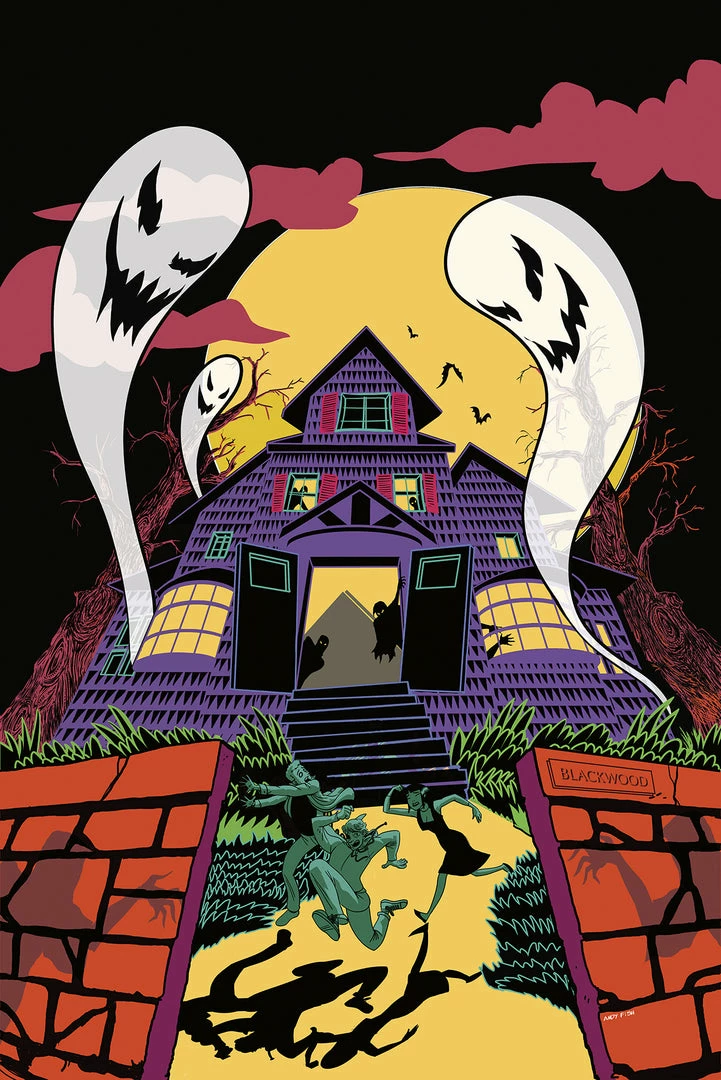 DARK HORSE COMICS BLACKWOOD MOURNING AFTER #4 (OF 4) CVR B FISH 1 DARK HORSE COMICS BLACKWOOD MOURNING AFTER #4 (OF 4) CVR B FISH