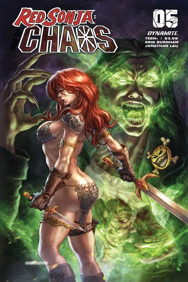 DYNAMITE RED SONJA AGE OF CHAOS #5 CVR B QUAH COMICS 1 DYNAMITE RED SONJA AGE OF CHAOS #5 CVR B QUAH COMICS