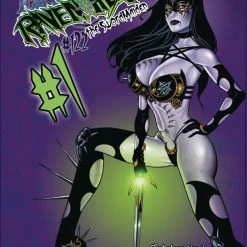 BROADSWORD COMICS TAROT WITCH OF THE BLACK ROSE #122 ALT PATHS RAVEN SWORD (MR