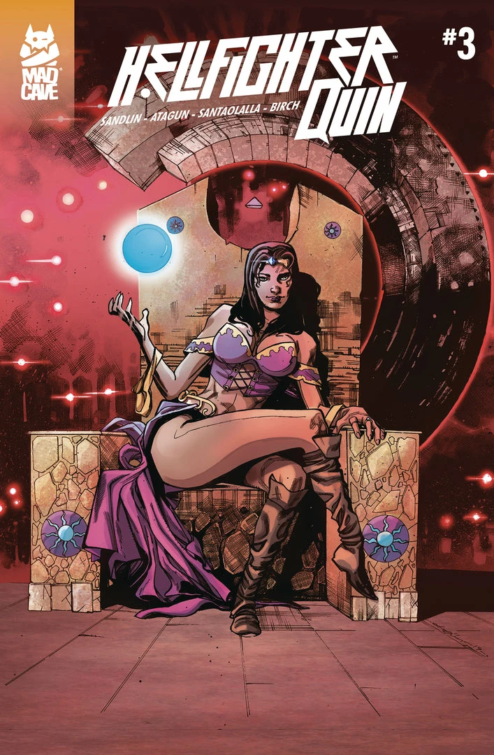 MAD CAVE STUDIOS COMICS HELLFIGHTER QUIN #3 (OF 5) 1 MAD CAVE STUDIOS COMICS HELLFIGHTER QUIN #3 (OF 5)