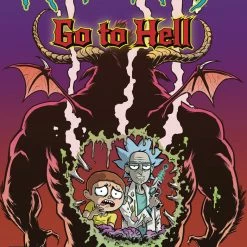 ONI PRESS INC. COMICS RICK AND MORTY GO TO HELL #2 CVR B CROSLAND