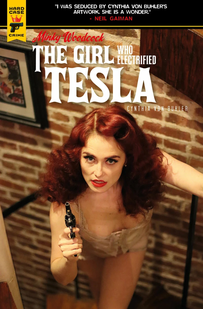 TITAN COMICS MINKY WOODCOCK GIRL ELECTRIFIED TESLA #2 CVR B PHOTO (MR) 1 TITAN COMICS MINKY WOODCOCK GIRL ELECTRIFIED TESLA #2 CVR B PHOTO (MR)