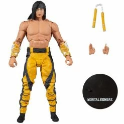 MCFARLANE'S TOYS FIGURES MCFARLANE - MORTAL KOMBAT - LIU KANG (FIGHTING ABBOT) 7" INCH FIGURE (EST SHIP DATE NOVEMBER 2021)