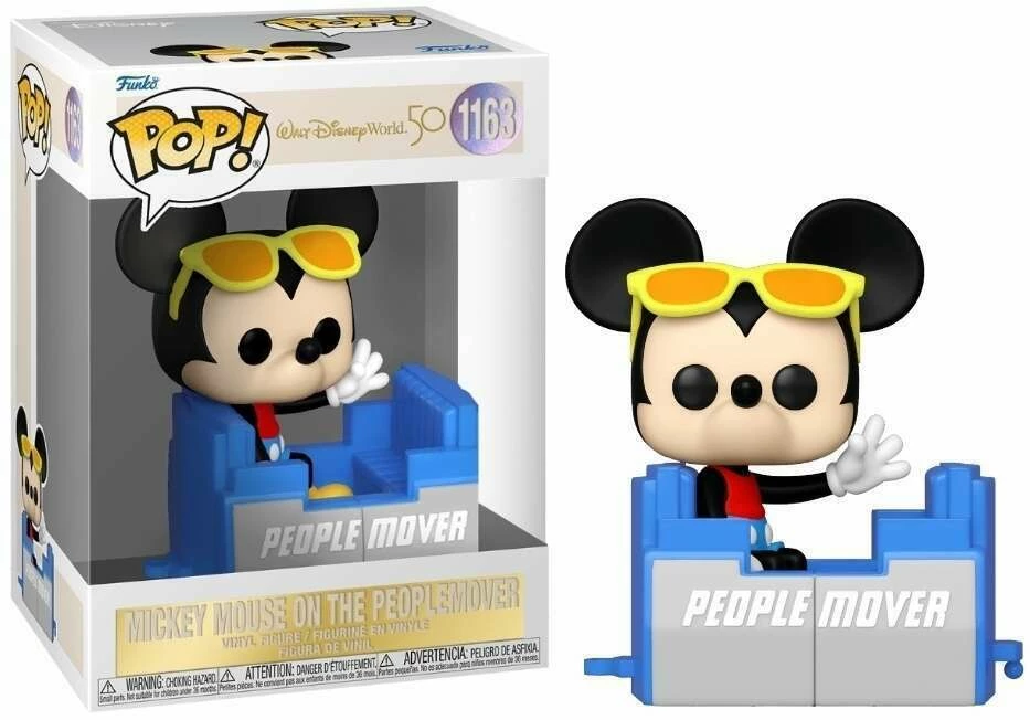 Funko Pop! Walt Disney World 50th Anniversary - People Mover Mickey (PREORDER May 2022) 1 Funko Pop! Walt Disney World 50th Anniversary - People Mover Mickey (PREORDER May 2022)