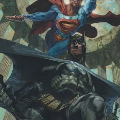 DC COMICS BATMAN SUPERMAN #6 CARD STOCK VAR ED