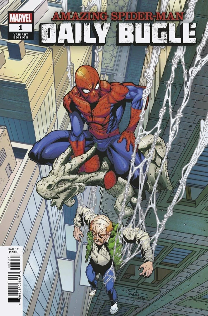 MARVEL COMICS AMAZING SPIDER-MAN DAILY BUGLE #1 (OF 5) LUBERA VAR 1 MARVEL COMICS AMAZING SPIDER-MAN DAILY BUGLE #1 (OF 5) LUBERA VAR