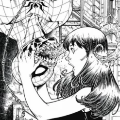 MARVEL COMICS PETER PARKER SPECTACULAR SPIDER-MAN #1 NAUCK COLLECTOR CAVE B&W VARIANT