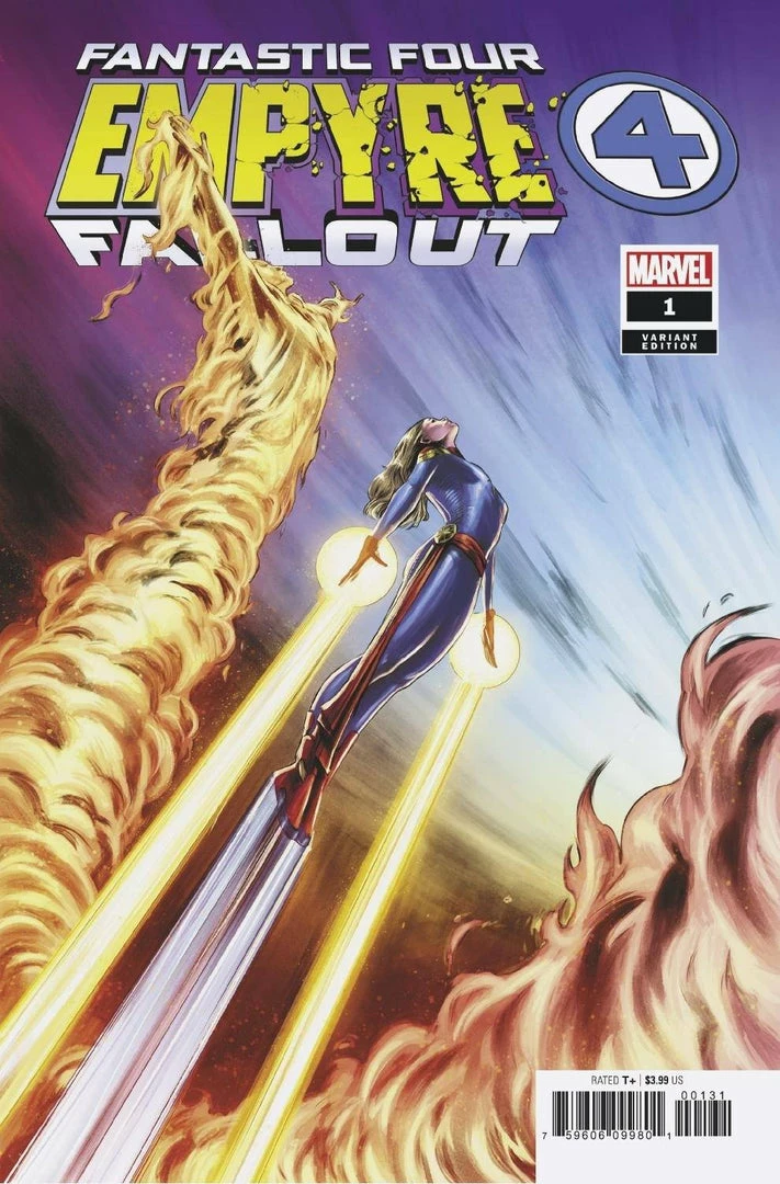 MARVEL COMICS EMPYRE FALLOUT FANTASTIC FOUR #1 CARNERO VAR 1 MARVEL COMICS EMPYRE FALLOUT FANTASTIC FOUR #1 CARNERO VAR
