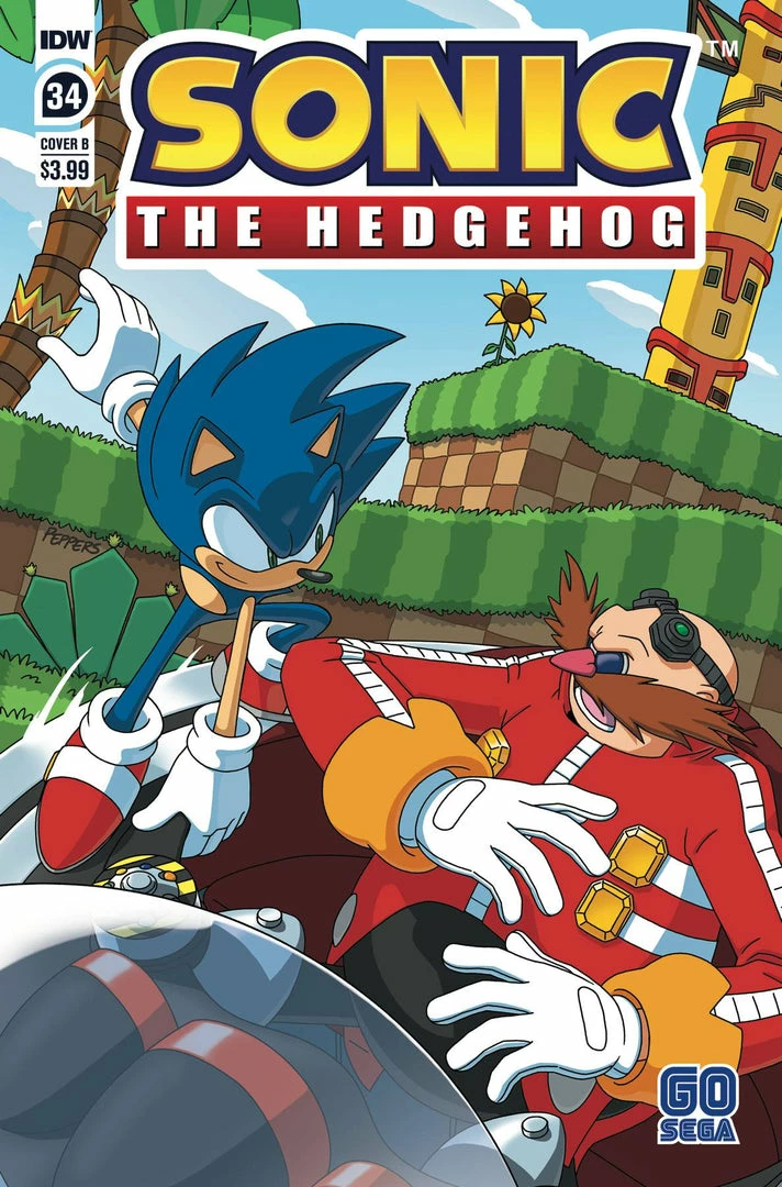 IDW PUBLISHING SONIC THE HEDGEHOG #34 CVR B PEPPERS 1 IDW PUBLISHING SONIC THE HEDGEHOG #34 CVR B PEPPERS