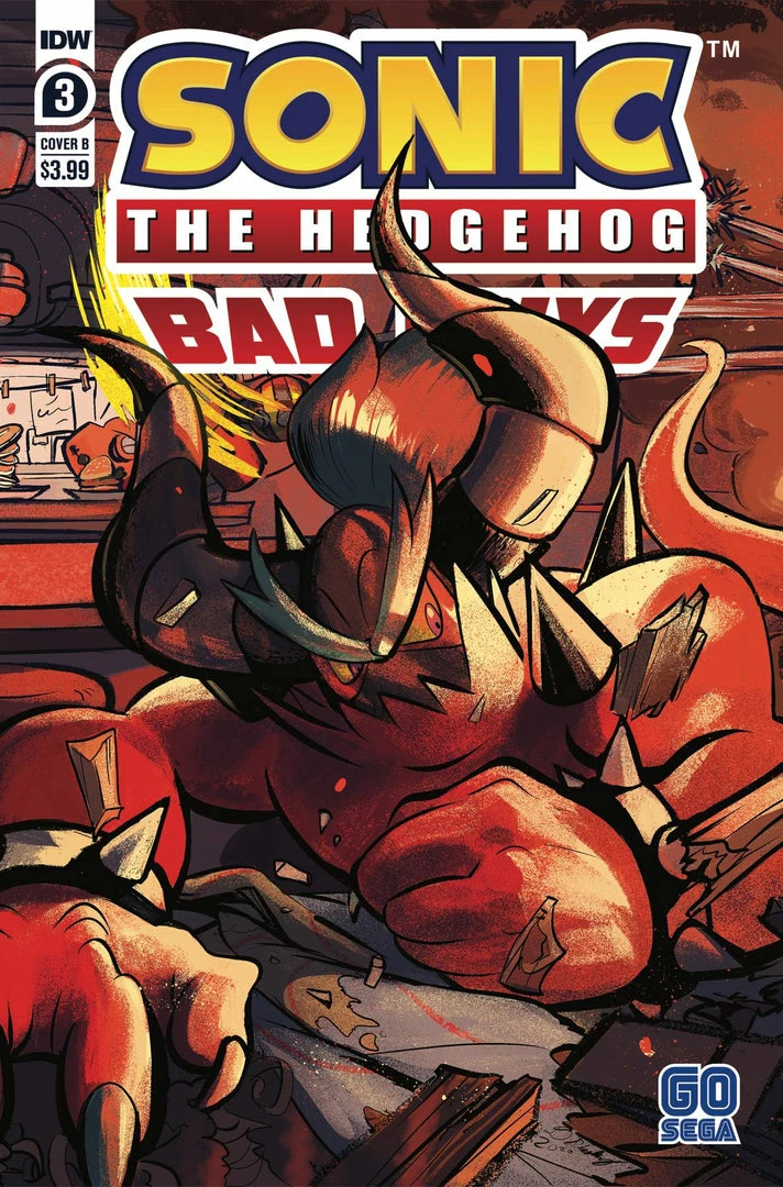 IDW PUBLISHING SONIC THE HEDGEHOG BAD GUYS #3 (OF 4) CVR B SKELLY COMICS 1 IDW PUBLISHING SONIC THE HEDGEHOG BAD GUYS #3 (OF 4) CVR B SKELLY COMICS